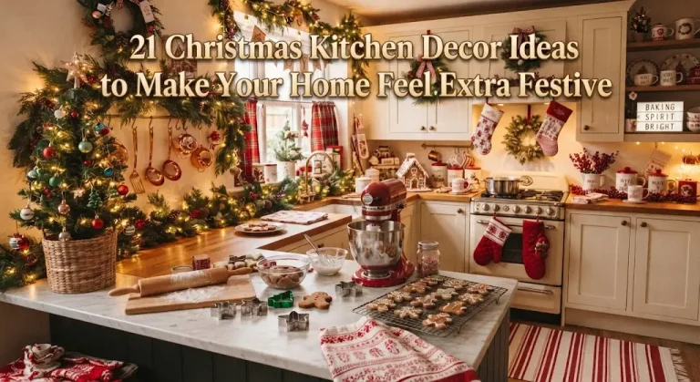 21 Christmas Kitchen Decor Ideas to Make Your Home Feel Extra Festive