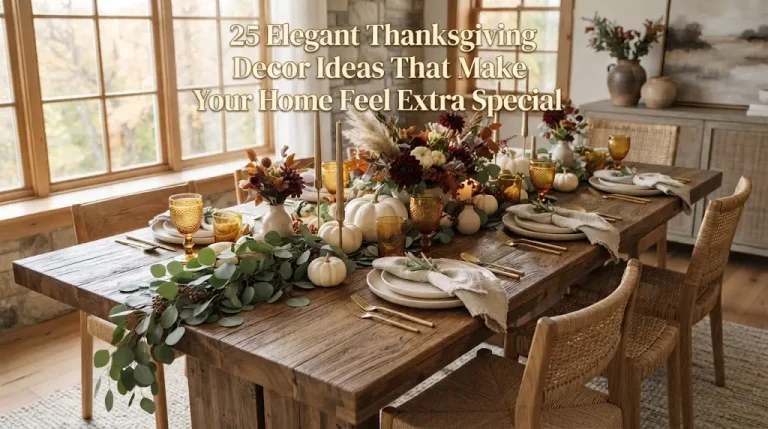 25 Elegant Thanksgiving Decor Ideas That Make Your Home Feel Extra Special