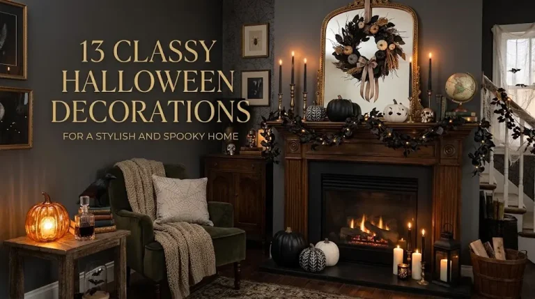 13 Classy Halloween Decorations for a Stylish and Spooky Home
