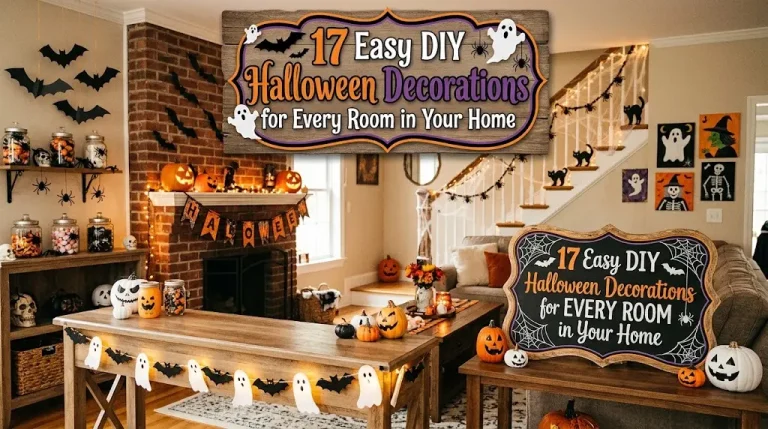 17 Easy DIY Halloween Decorations for Every Room in Your Home