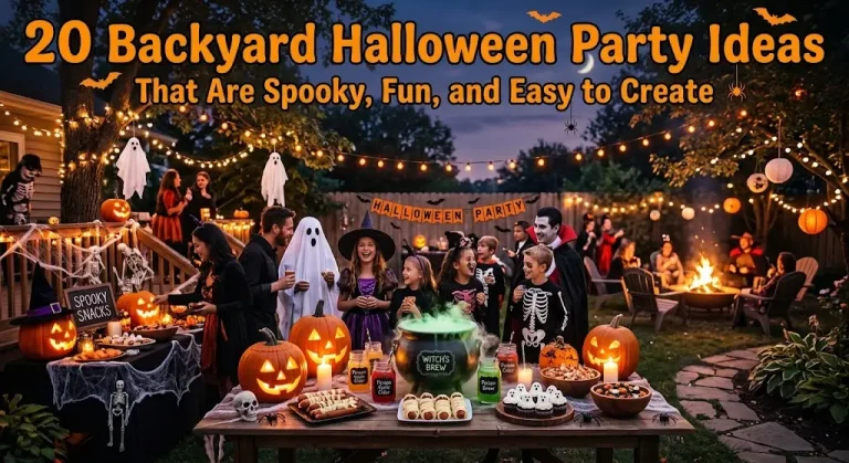 20 Backyard Halloween Party Ideas That Are Spooky, Fun, and Easy to Create