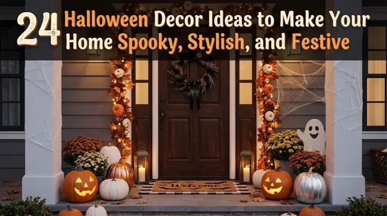24 Halloween Decor Ideas to Make Your Home Spooky, Stylish, and Festive